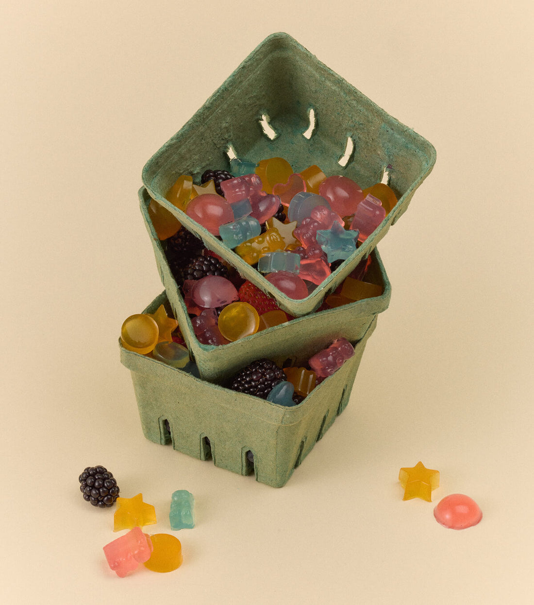 Rainbow Fruit Wobble Bowl